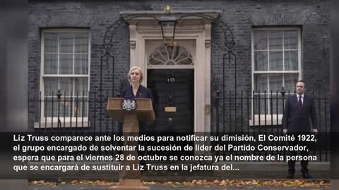 Liz Truss, primera ministra de Reino Unido, dimite tras 45 días en el cargo