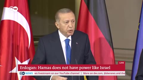 Live- German Chancellor Scholz and Turkish President Erdogan to deliver statements - DW News