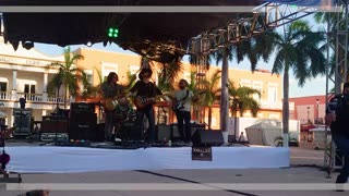 Mexican Rock Stars Perform Live (Downtown Cozumel, Mexico)
