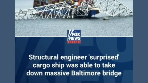 Baltimore Maryland disater Bridge and cruiseship collided 3/31/24
