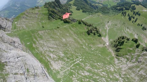 Wingsuit BASE Jump at Sputnik, 'The Crack'