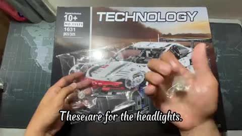 LEGO Technic Porsche 911 RSR UNBOXING_Cut