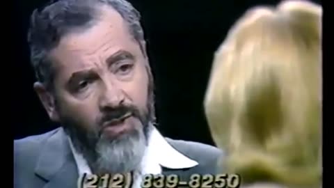 RABBI MEIR KAHANE talks to Sandi Freeman (CNN) 1983 - רבי מאיר כהנא