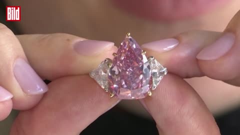 Diamant „Fortune Pink“ kommt unter den Hammer
