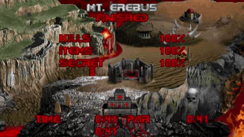Ultimate Doom E3M6: Mt. Erebus Walkthrough - Inferno