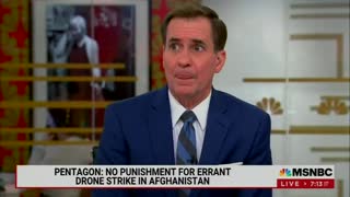 John Kirby Defends Holding NO ONE Accountable for Afghanistan