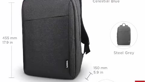 Lenovo Laptop Backpack B210, 15.6-Inch Laptop/Tablet, Durable