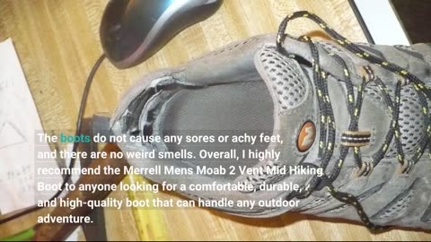 Customer Comments: Merrell Men's Moab 2 Vent Mid Hiking Boot