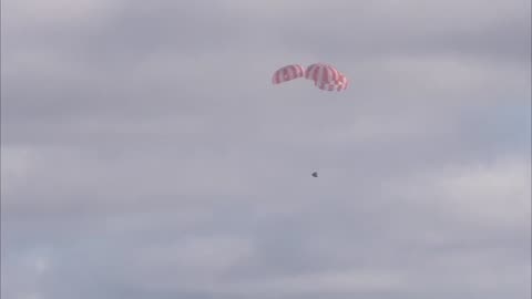 Orion From the Recovery Ship