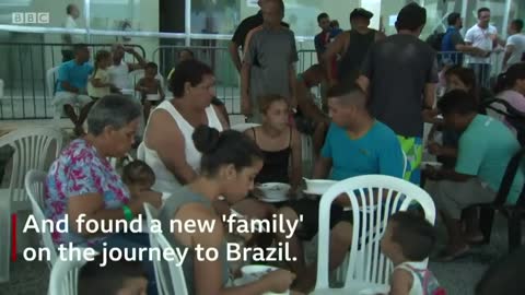 The Venezuelans making a new life in Brazil - BBC News