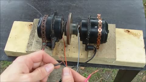 Electric Motor to Motor, can they self run