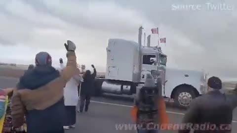 Canadian Trucker Freedom Convoy Receives Thank You Phone Calls From Children