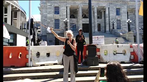 Wellington Protest Speech by Lois Jordan 17-02-2022