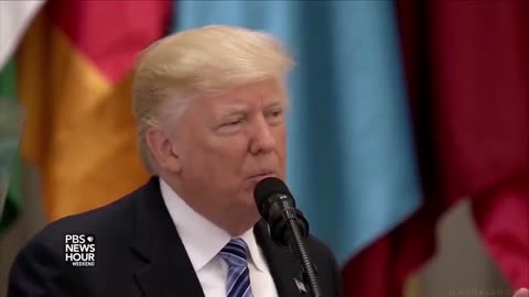Trump's Middle East Speech in 2017 Is the Type of Leadership the World Needs Right Now