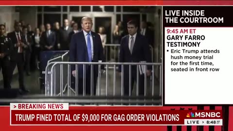 BREAKING: Trump fined for each gag order violation