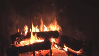 Cozy Up for 3 Hours with our Crackling Fireplace Video - Perfect for Relaxation and Ambiance