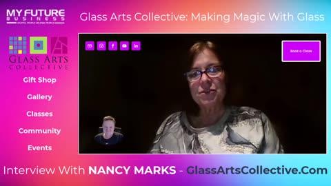 Become Part Of The Glass Arts Collective with Nancy Marks