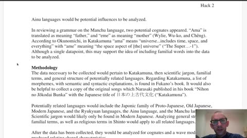 First Book, Part 2-11 "SLC201 - Research Proposal for Authenticity of Katakamuna"