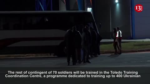 125 Ukrainian soldiers arrived in Spain for military training