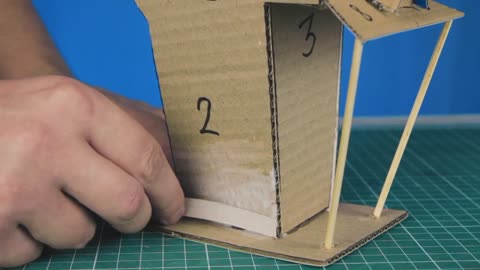 Jack Skellington's house is made of cardboard