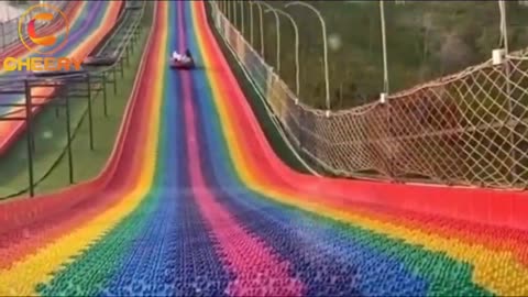 Scenic Spot Amusement Rainbow Slide
