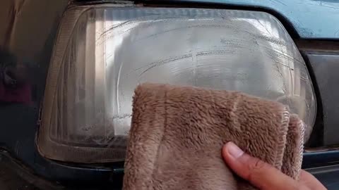 Restore car headlights with new trick and idea😱😱😱