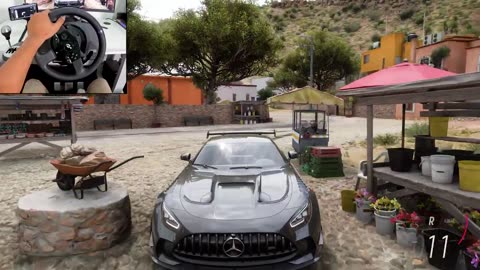 Mercedes-AMG GT Black Series _ Forza Horizon 5 _ Thrustmaster T300RS gameplay