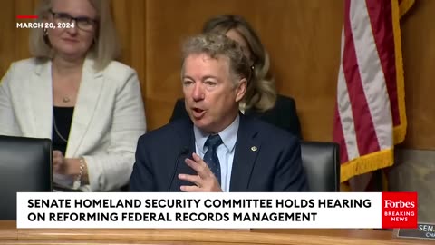WATCH Rand Paul Decries HHS Efforts To Obscure His Document Requests On Origin Of COVID-19