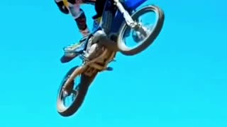 Bike stunt withy my dog mind blowing stunts