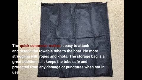 Skim Feedback: Affordura Water Tubes with Fins Towable Tubes for Boating, Boat Tubes and Towabl...