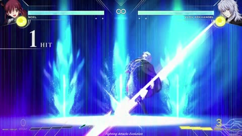 Melty Blood Type Lumina: Noel Arc Drive and Last Arc Special Attacks