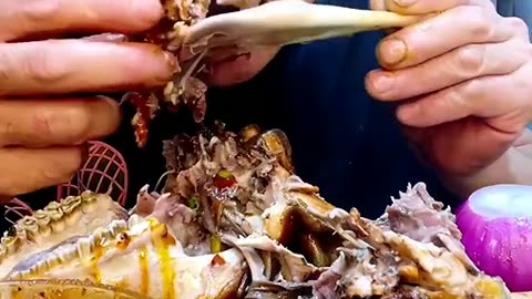 A chaines man eating goat head challenge