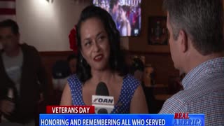 Real America 'Honoring And Remembering All Who Served' Dan Ball W/ Livier Lazaro