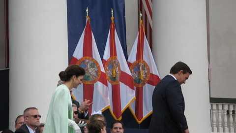 Florida Governor Ron DeSantis Takes the Oath of Office at Inauguration