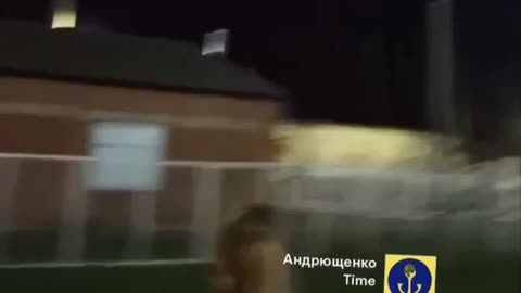 Footage of a UAV flying at night across the Russian Federation. Katsaps write