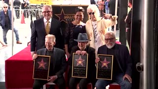 Jefferson Airplane honored with Hollywood star