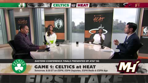 ‘Did you watch the Nets series at all?!’ JJ Redick & Patrick Beverley subtleties 😂 | First Take
