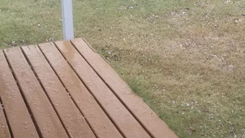 More hail