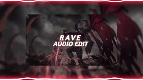 RAVE(I'm not a king, I'm not a god, I'm worse ..) Audio edit #rave #animeedit #audioedit