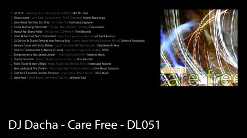 DJ Dacha - Care Free - DL051 (Real Deep Jazzy House Music)