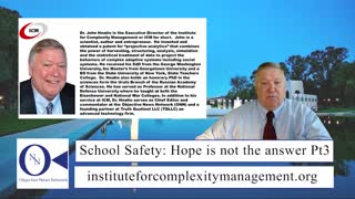 School Safety: Hope Is Not The Answer Part 3 | Dr. John Hnatio Ed. D.