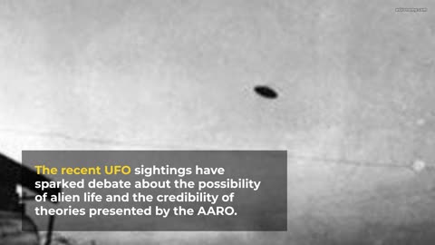 Alien motherships: Pentagon official floats a theory for unexplained sightings