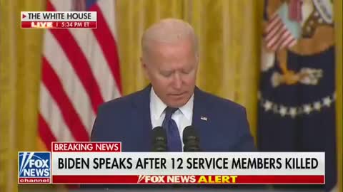 What Biden Does Before Answering Questions at Afghanistan Press Conference BREAKS THE INTERNET