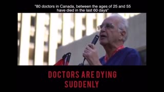 Flashback Oct 2022: 80 Canadian Doctors 'Died Unexpectedly' Between Ages 25 & 55 Within 60 Days