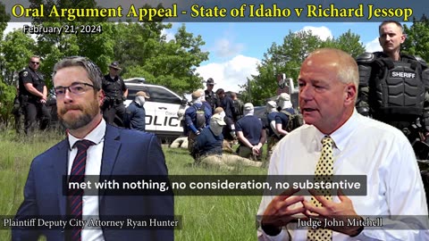 State of Idaho appeals dismissal of Patriot Front member Jessop (FULL) - February 21, 2024