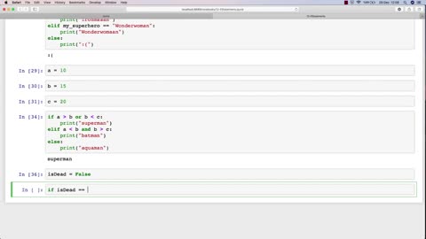 Chapter-28, LEC-4 | If Statements Continued | #hacking #ethicalhacking #education