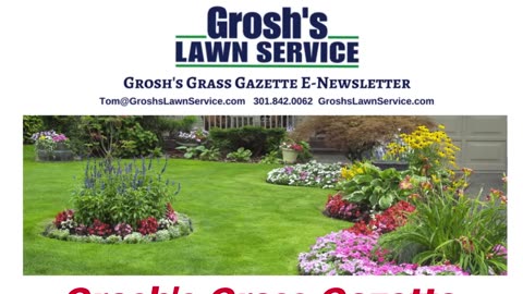 Grosh's Grass Gazette April 2023 Video E Newsletter