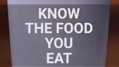 Know What Food Actually Contains
