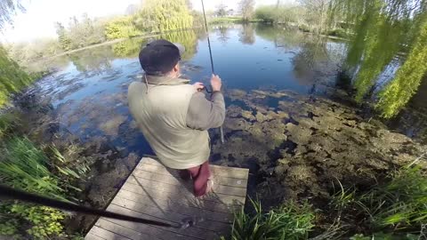 Pike fishing in Weedy Lakes-17