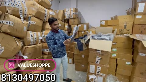 Wholesale Branded Surplus Garments Available Now at Gurgaon's ValueShoppe Warehouse